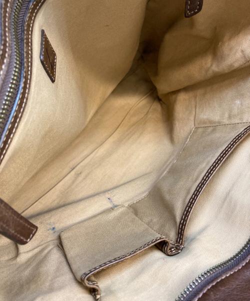 土屋鞄（ツチヤカバン）土屋鞄 (ツチヤカバン) レザートートバッグ ブラウンの古着・服飾アイテム