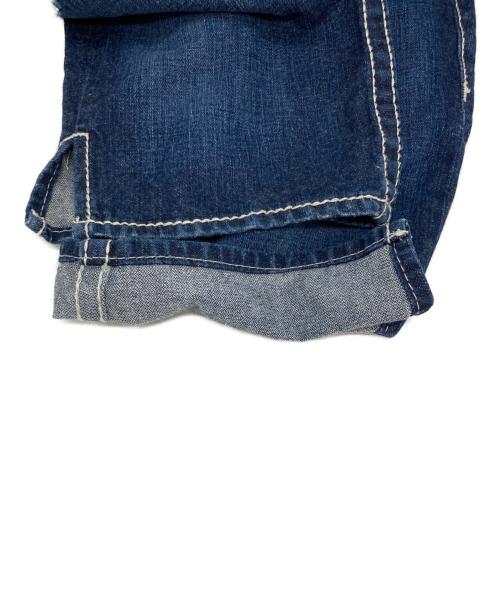 TRUE RELIGION（トゥルー レリジョン）TRUE RELIGION (トゥルー レリジョン) デニムハーフパンツ インディゴ サイズ:SIZE 66cmの古着・服飾アイテム