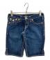 TRUE RELIGION（トゥルー レリジョン）の古着「デニムハーフパンツ」｜インディゴ