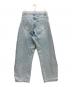 YENN (イエン) SIDE PLEATED DENIM PANTS ブルー サイズ:SIZE 38：10000円