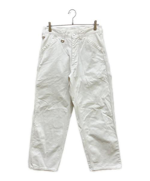 uniform experiment（ユニフォームエクスペリメント）uniform experiment (ユニフォームエクスペリメント) ペインターパンツ ホワイト サイズ:2の古着・服飾アイテム