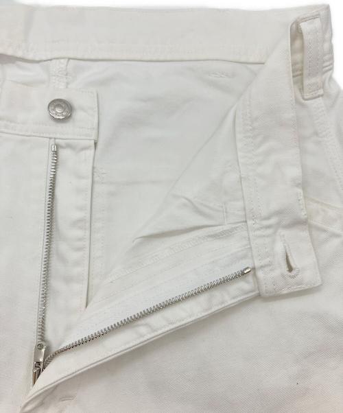 uniform experiment（ユニフォームエクスペリメント）uniform experiment (ユニフォームエクスペリメント) ペインターパンツ ホワイト サイズ:2の古着・服飾アイテム