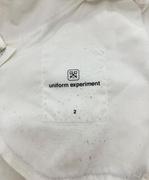 uniform experiment（ユニフォームエクスペリメント）uniform experiment (ユニフォームエクスペリメント) ペインターパンツ ホワイト サイズ:2の古着・服飾アイテム