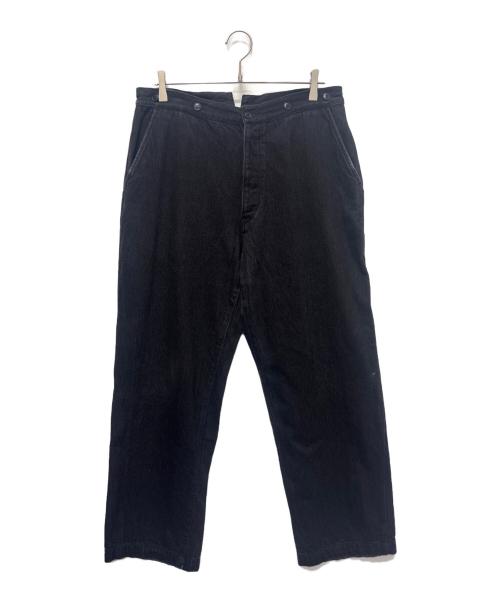 COMOLI（コモリ）COMOLI (コモリ) 22AW デニムオーバーパンツ ブラック サイズ:2の古着・服飾アイテム