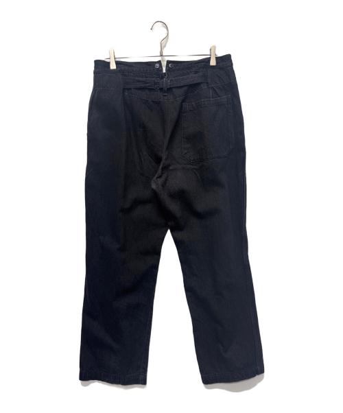 COMOLI（コモリ）COMOLI (コモリ) 22AW デニムオーバーパンツ ブラック サイズ:2の古着・服飾アイテム