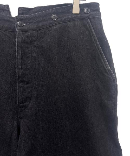 COMOLI（コモリ）COMOLI (コモリ) 22AW デニムオーバーパンツ ブラック サイズ:2の古着・服飾アイテム