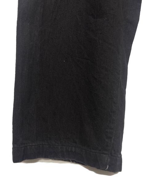 COMOLI（コモリ）COMOLI (コモリ) 22AW デニムオーバーパンツ ブラック サイズ:2の古着・服飾アイテム