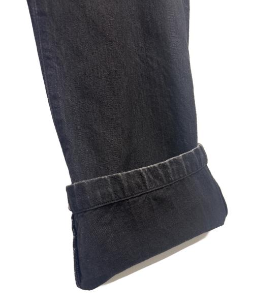 COMOLI（コモリ）COMOLI (コモリ) 22AW デニムオーバーパンツ ブラック サイズ:2の古着・服飾アイテム