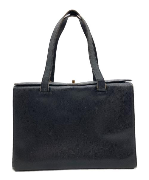 CELINE（セリーヌ）CELINE (セリーヌ) ターンロックハンドバッグ ブラックの古着・服飾アイテム
