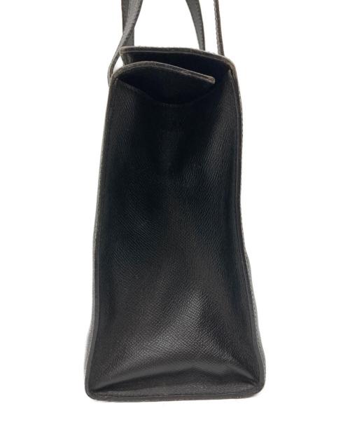 CELINE（セリーヌ）CELINE (セリーヌ) ターンロックハンドバッグ ブラックの古着・服飾アイテム