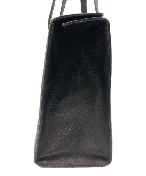 CELINE（セリーヌ）CELINE (セリーヌ) ターンロックハンドバッグ ブラックの古着・服飾アイテム