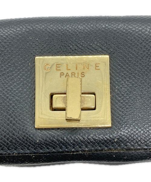 CELINE（セリーヌ）CELINE (セリーヌ) ターンロックハンドバッグ ブラックの古着・服飾アイテム