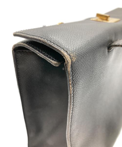CELINE（セリーヌ）CELINE (セリーヌ) ターンロックハンドバッグ ブラックの古着・服飾アイテム