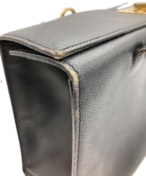 CELINE（セリーヌ）CELINE (セリーヌ) ターンロックハンドバッグ ブラックの古着・服飾アイテム