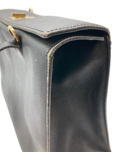 CELINE（セリーヌ）CELINE (セリーヌ) ターンロックハンドバッグ ブラックの古着・服飾アイテム