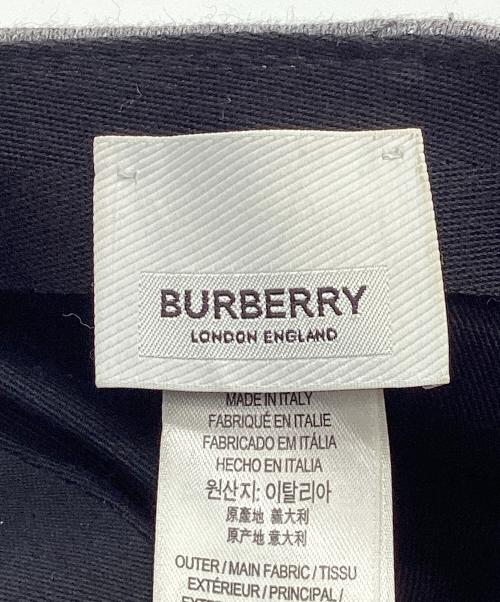 BURBERRY LONDON（バーバリーロンドン）BURBERRY LONDON (バーバリーロンドン) ベースボールキャップ グレー サイズ:Mの古着・服飾アイテム
