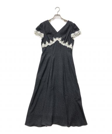 中古・古着通販】Her lip to (ハーリップトゥ) Polka-Dot Lace-Trim