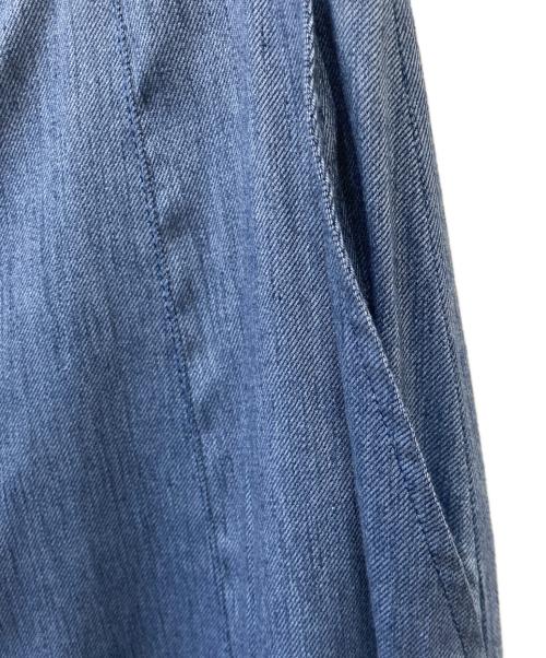 ADORE（アドーア）ADORE (アドーア) ドライツイルパンツ ブルー サイズ:38の古着・服飾アイテム