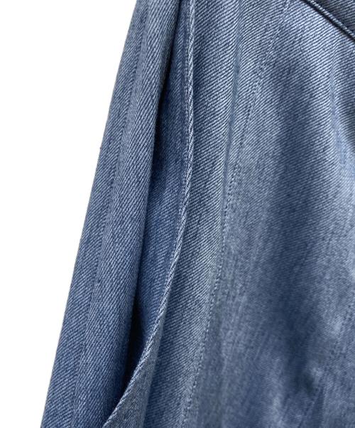 ADORE（アドーア）ADORE (アドーア) ドライツイルパンツ ブルー サイズ:38の古着・服飾アイテム