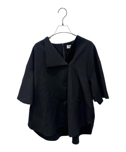 ENFOLD（エンフォルド）ENFOLD (エンフォルド) CIRCLE PULLOVER ブラック サイズ:38の古着・服飾アイテム