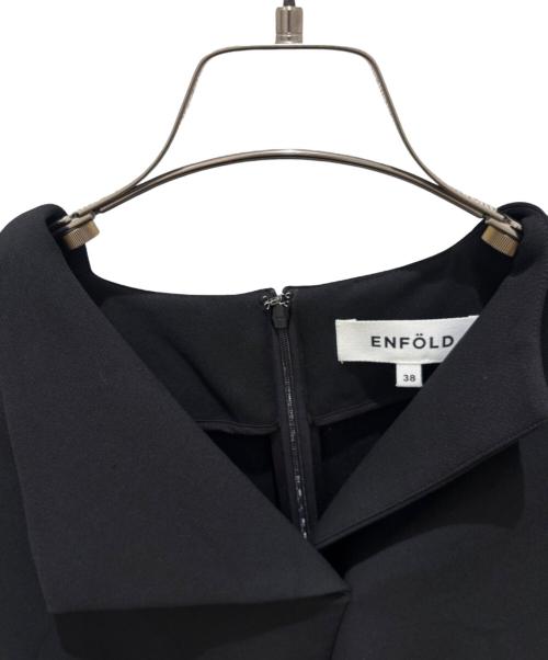 ENFOLD（エンフォルド）ENFOLD (エンフォルド) CIRCLE PULLOVER ブラック サイズ:38の古着・服飾アイテム