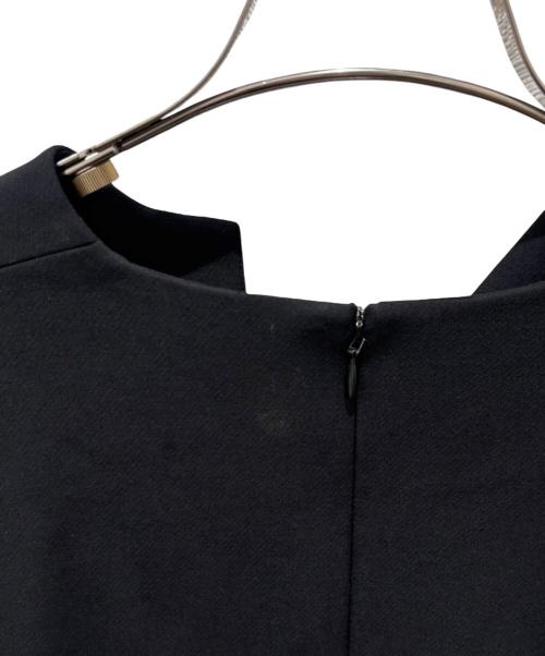 ENFOLD（エンフォルド）ENFOLD (エンフォルド) CIRCLE PULLOVER ブラック サイズ:38の古着・服飾アイテム