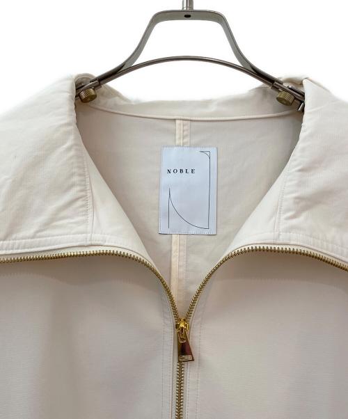 Noble（ノーブル）Noble (ノーブル) ハイツイストダブルクロスマウンテンパーカー ナチュラル サイズ:38の古着・服飾アイテム