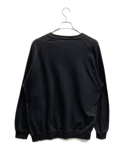 COMOLI（コモリ）COMOLI (コモリ) コットンシルク 長袖クルー ブラック サイズ:size3の古着・服飾アイテム