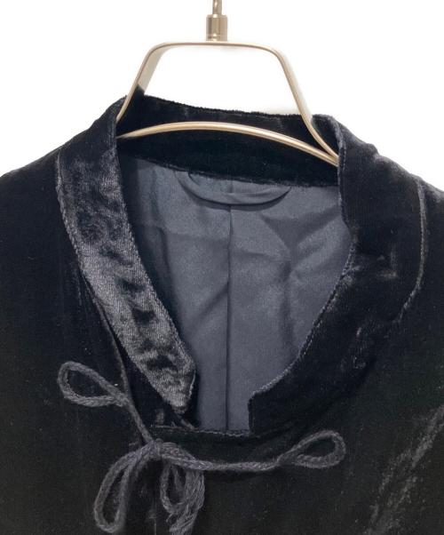 COMOLI（コモリ）COMOLI (コモリ) シルク別珍 スタンドカラージャケット ブラック サイズ:3の古着・服飾アイテム