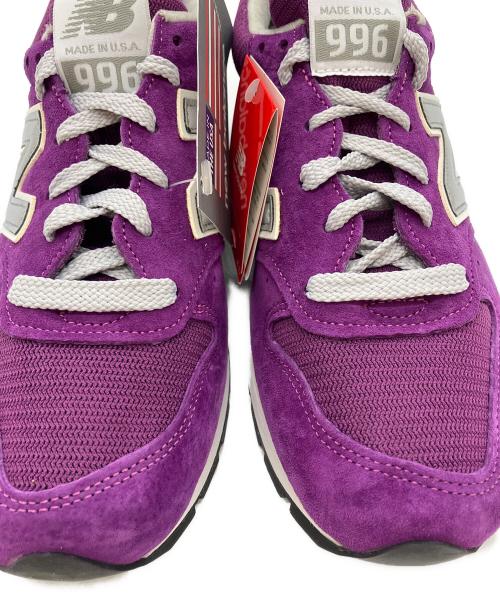 NEW BALANCE（ニューバランス）NEW BALANCE (ニューバランス) ローカットスニーカー パープル サイズ:US6 1/2 未使用品の古着・服飾アイテム