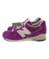 NEW BALANCE (ニューバランス) ローカットスニーカー パープル サイズ:US6 1/2 未使用品：9000円