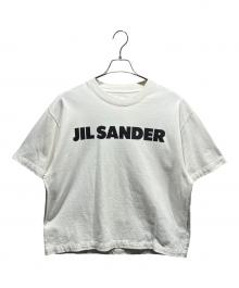 JIL SANDER（ジルサンダー）の古着「ロゴプリント コットン 半袖 Tシャツ」｜ホワイト