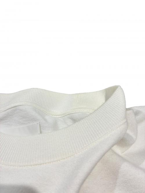 JIL SANDER（ジルサンダー）JIL SANDER (ジルサンダー) ロゴプリント コットン 半袖 Tシャツ ホワイト サイズ:Mの古着・服飾アイテム