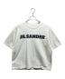 JIL SANDER（ジルサンダー）の古着「ロゴプリント コットン 半袖 Tシャツ」｜ホワイト