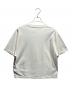 JIL SANDER (ジルサンダー) ロゴプリント コットン 半袖 Tシャツ ホワイト サイズ:M：25000円