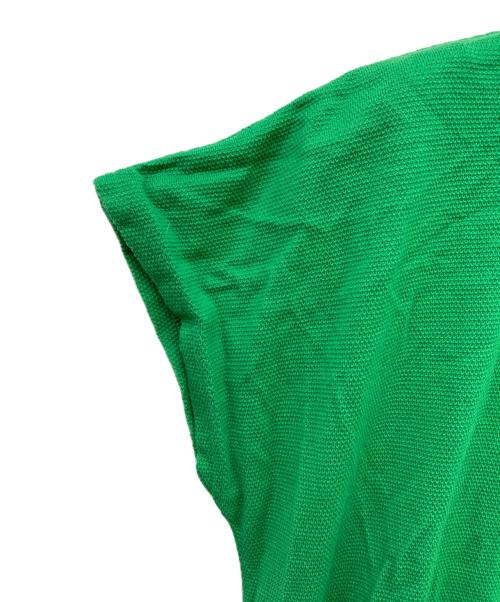 LACOSTE（ラコステ）LACOSTE (ラコステ) カノコ クルーネック ワンピース グリーン サイズ:34の古着・服飾アイテム