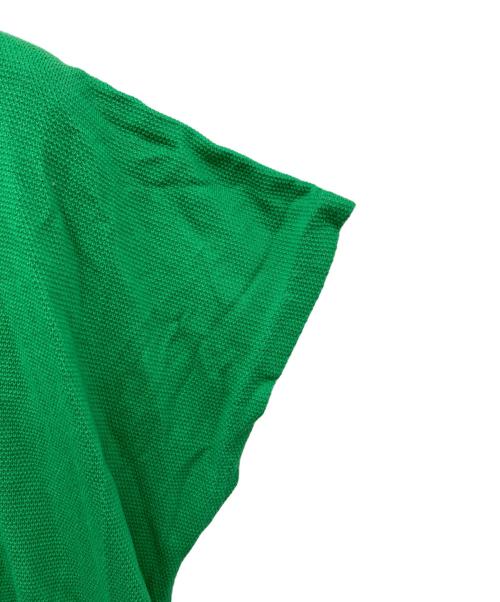 LACOSTE（ラコステ）LACOSTE (ラコステ) カノコ クルーネック ワンピース グリーン サイズ:34の古着・服飾アイテム