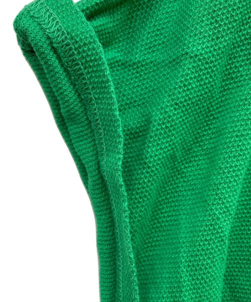 LACOSTE（ラコステ）LACOSTE (ラコステ) カノコ クルーネック ワンピース グリーン サイズ:34の古着・服飾アイテム