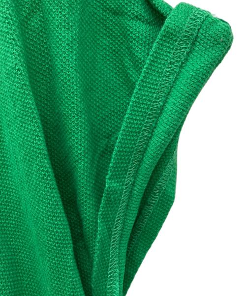LACOSTE（ラコステ）LACOSTE (ラコステ) カノコ クルーネック ワンピース グリーン サイズ:34の古着・服飾アイテム