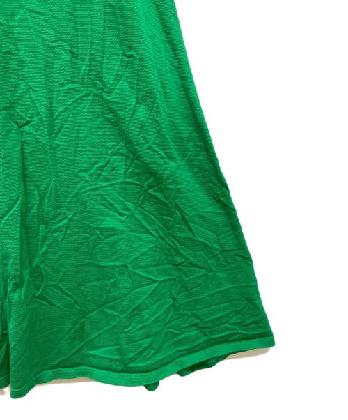 LACOSTE（ラコステ）LACOSTE (ラコステ) カノコ クルーネック ワンピース グリーン サイズ:34の古着・服飾アイテム