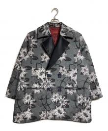 hazama（ハザマ）の古着「咲く手あまたのジャケットコート」｜グレー