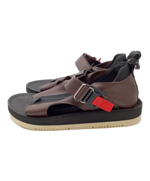 HIJACK SANDALS（ハイジャックサンダル）HIJACK SANDALS (ハイジャックサンダル) BUSTONG ブラウン サイズ:US7の古着・服飾アイテム