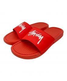 NIKE×stussy（ナイキ×ステューシー）の古着「BENASSI」｜レッド