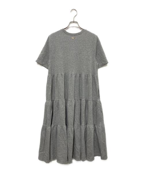 hitomi（ヒトミ）hitomi (ヒトミ) URAKE tiered dress グレー サイズ:XSの古着・服飾アイテム