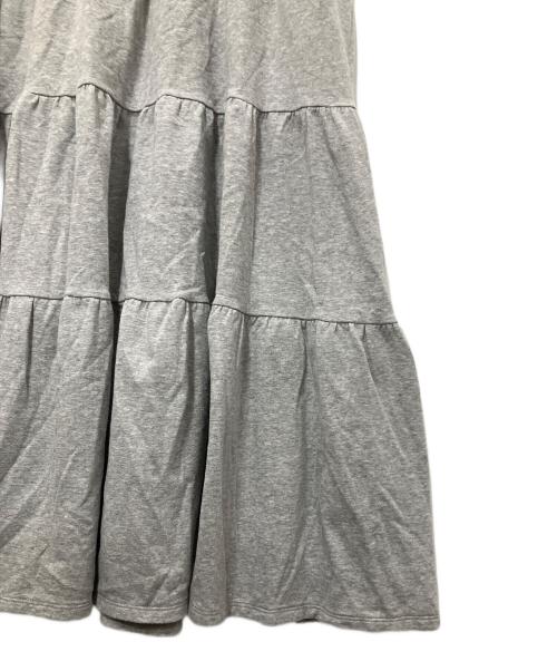 hitomi（ヒトミ）hitomi (ヒトミ) URAKE tiered dress グレー サイズ:XSの古着・服飾アイテム
