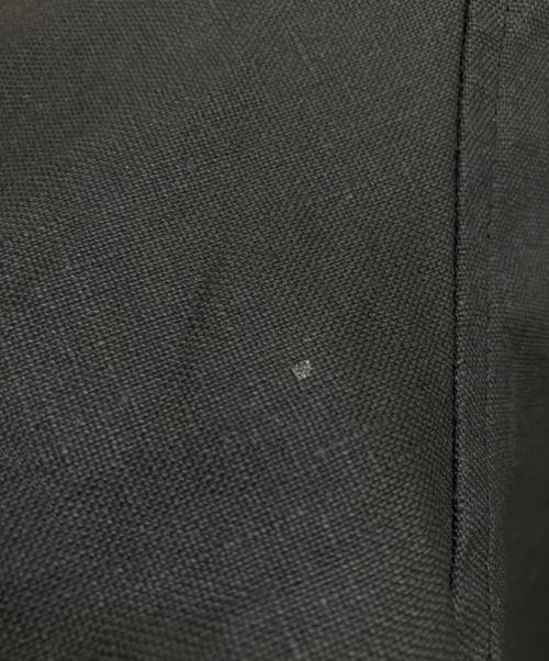 MUJI LABO（ムジラボ）MUJI LABO (ムジラボ) 太番手リネンドローストリングジャケット ブラック サイズ:SIZE Lの古着・服飾アイテム