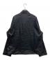 MUJI LABO (ムジラボ) 太番手リネンドローストリングジャケット ブラック サイズ:SIZE L：10000円
