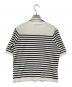 Aquascutum (アクアスキュータム) ニットT ホワイト×ブラック サイズ:8：4000円