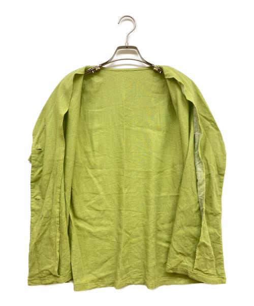 ANDREA&Co.（アンドラー＆コー）ANDREA&Co. (アンドラー＆コー) ハーフスリーブダブルジャケットセットアップ グリーン サイズ:SIZE Freeの古着・服飾アイテム