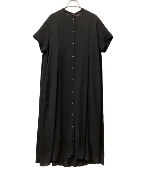 JOURNAL STANDARD（ジャーナルスタンダード）JOURNAL STANDARD (ジャーナルスタンダード) バックプリーツフレンチスリーブワンピース ブラック サイズ:Fの古着・服飾アイテム